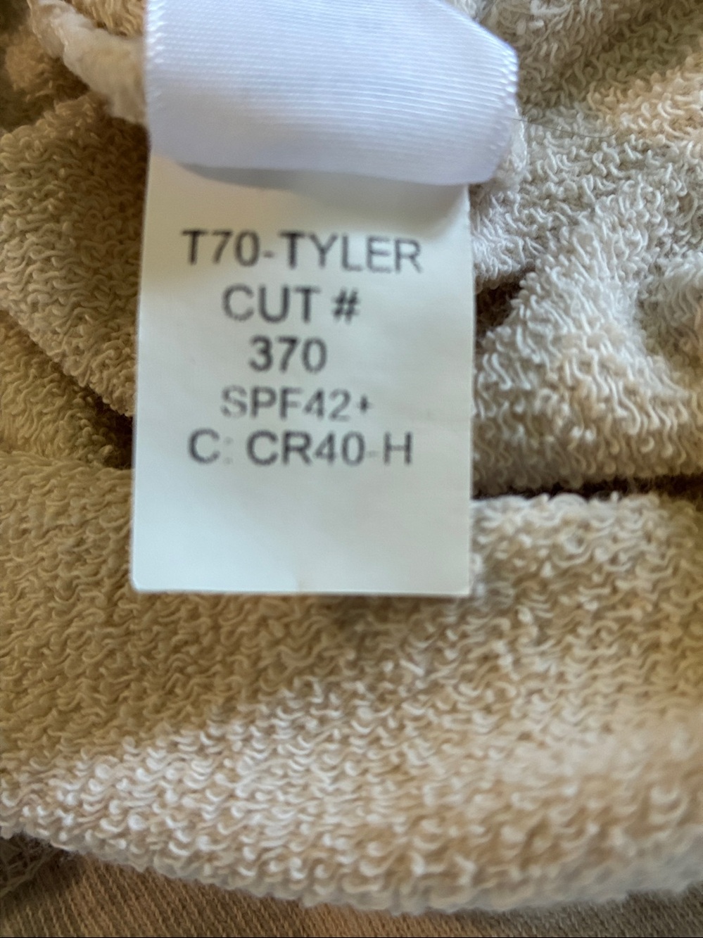 perfectwhitetee Tyler French Terry Sweatshirt Women’s M Natural Beige - Picture 4 of 7